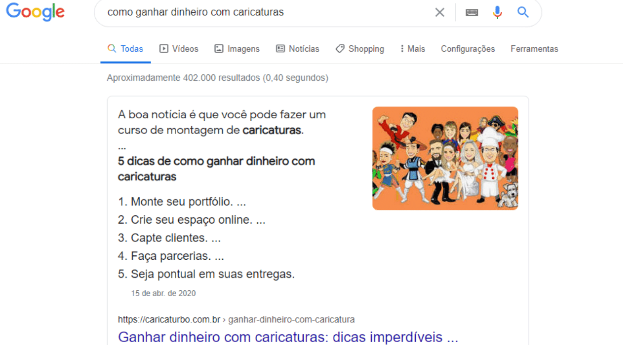 aparecer no google: posição zero