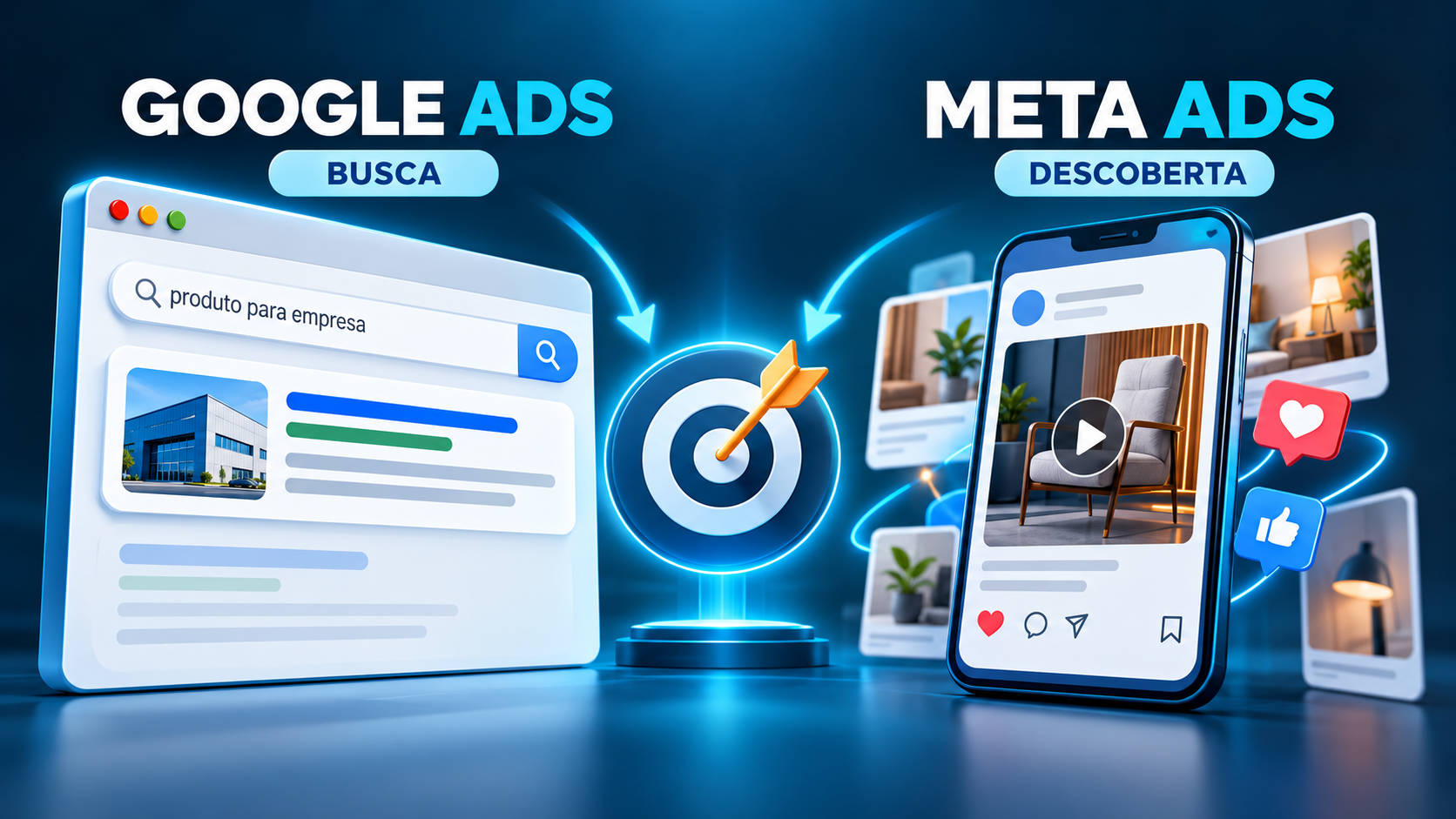 Google Ads ou Meta Ads